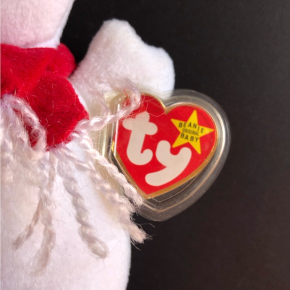 RARE TY Beanie Baby “Snowball” the Snowman with TAG ERRORS and PVC PELLETS - Picture 4 of 10